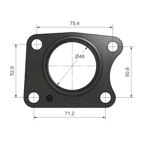 Multi layes steel gasket