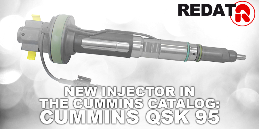 New injector in the Cummins catalog: Cummins QSK 95